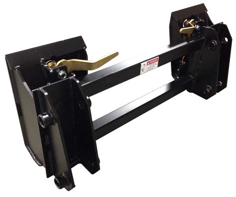 skid steer 7 pin adapter|universal skid steer quick hitch.